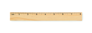 Logotrade promotional gifts photo of: Wooden ruler 20cm