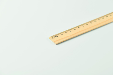 Logotrade business gift image of: Wooden ruler 20cm
