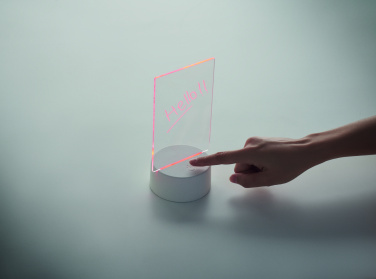 Logo trade business gift photo of: Light-up LED memo board