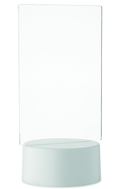 Logo trade promotional merchandise picture of: Light-up LED memo board