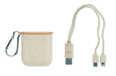 Logotrade promotional product picture of: Cable set in case