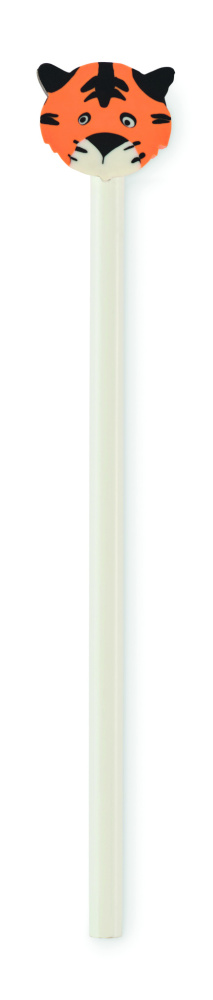 Logo trade corporate gifts picture of: Wooden pencil in animal shape