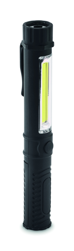 Logo trade promotional merchandise picture of: Magnetic LED torch
