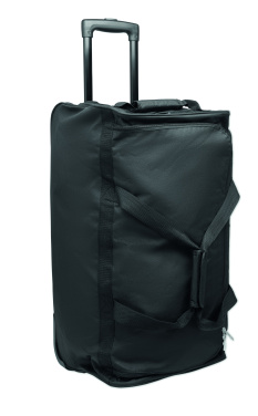 Logo trade corporate gifts image of: Duffle bag trolley 600D RPET