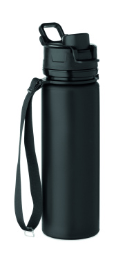 Logo trade promotional giveaway photo of: Foldable silicone sports bottle