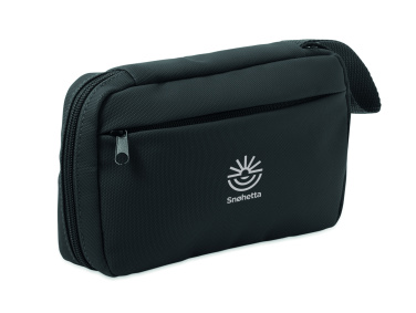 Logo trade promotional product photo of: Toiletry bag 600D RPET