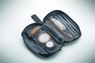 Logo trade promotional items image of: Toiletry bag 600D RPET