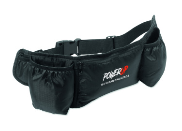 Logo trade business gift photo of: Sports waist bag 420D RPET