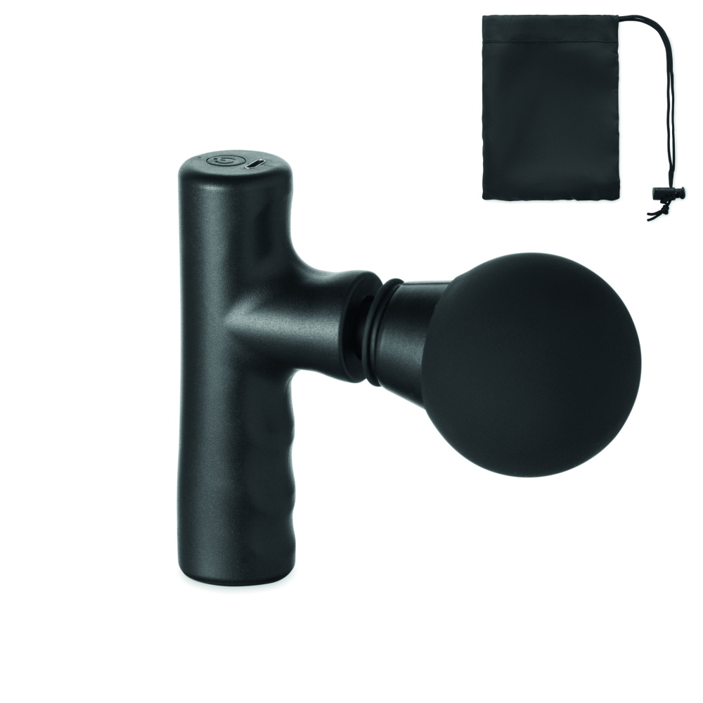 Logo trade promotional giveaway photo of: Massage gun in ABS