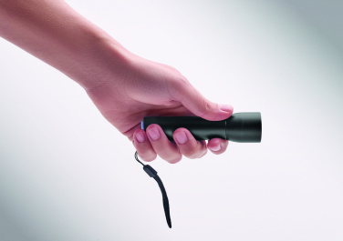 Logo trade advertising product photo of: Aluminium rechargeable torch