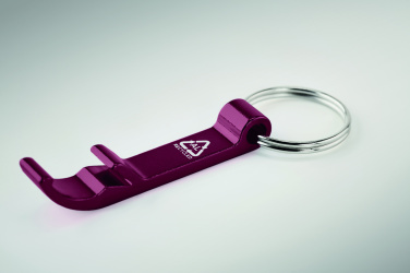 Logo trade promotional gifts picture of: Recycled aluminium key ring Nokia