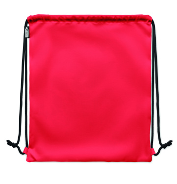 Logotrade advertising products photo of: Large drawstring bag 300D RPET
