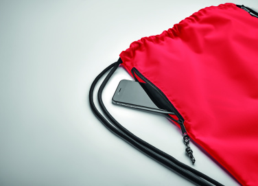 Logotrade promotional product image of: Large drawstring bag 300D RPET