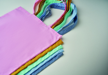 Logo trade promotional items image of: 140 gr/m² cotton shopping bag