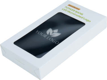 Logotrade promotional giveaway image of: Power Bank 5000 mAh with illuminated logo