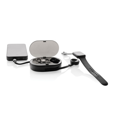 Logo trade corporate gifts image of: Chargevix RCS rplastic Multi-functional 60W charging set