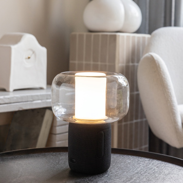 Logotrade business gift image of: Lux RCS recycled plastic 10W speaker lamp