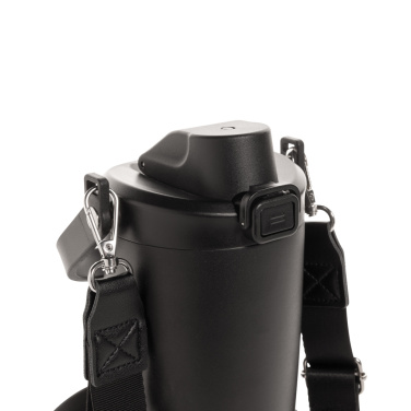 Logotrade advertising product image of: Avira Ayala RCS re-steel duosip lockable crossbody tumbler