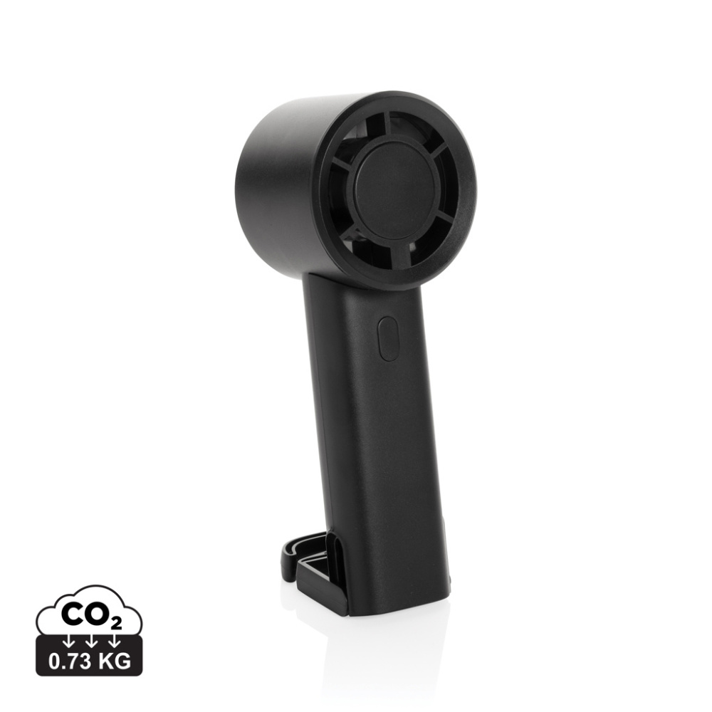 Logotrade promotional gifts photo of: Twist RCS recycled plastic re-chargeable portable fan