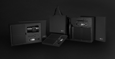 Logotrade corporate gift picture of: Swiss Peak RCS certified deluxe business gift set w/ tumbler