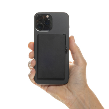 Logo trade promotional product photo of: Standard aluminium RFID magnetic phone cardholder