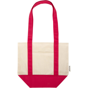Logotrade promotional merchandise image of: Sam 320 g/m² GRS recycled mini cotton tote bag