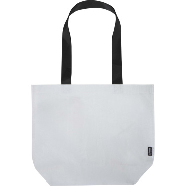 Logo trade corporate gift photo of: Duo GRS recycled double-laminated tote bag 18L