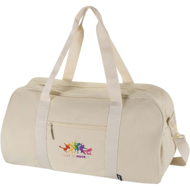 Logo trade business gifts image of: Recanvas GRS recycled duffel bag 40L