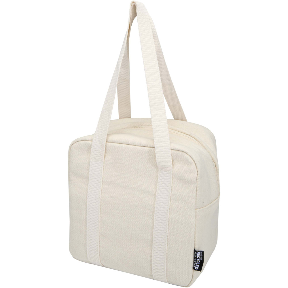 Logo trade advertising products image of: Recanvas GRS recycled lunch cooler bag 5L