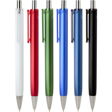 Logo trade business gifts image of: Feld RCS recycled ballpoint pen with metallic finish (black ink)