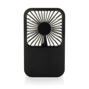 Logotrade advertising product image of: Aervina RCS recycled plastic re-chargeable desk fan