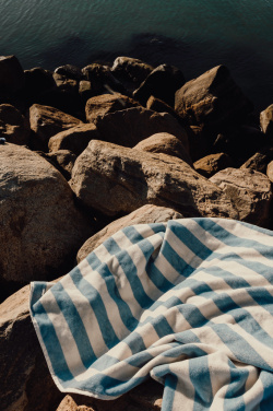 Logo trade promotional item photo of: VINGA Lagoa GRS beach towel