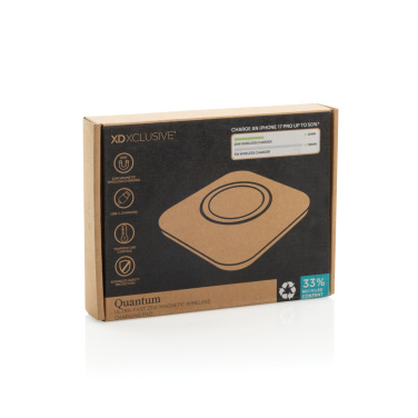 Logotrade promotional giveaways photo of: Quantum ultra-fast 25W magnetic wireless charging pad