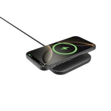 Logo trade advertising products image of: Quantum ultra-fast 25W magnetic wireless charging pad
