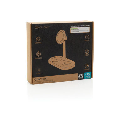 Logo trade promotional items image of: Quantum RCS ultra-fast 25W Magnetic desk wireless Charger