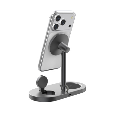 Logo trade promotional items picture of: Quantum RCS ultra-fast 25W Magnetic desk wireless Charger