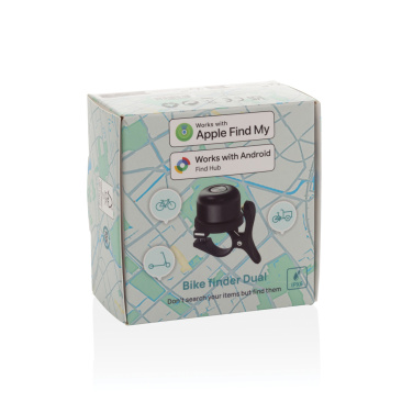 Logo trade corporate gifts image of: Bike finder Dual RCS bike bell with worldwide locating