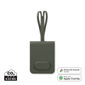VINGA Baltimore RCS Luggage Tag With Finder Dual, green