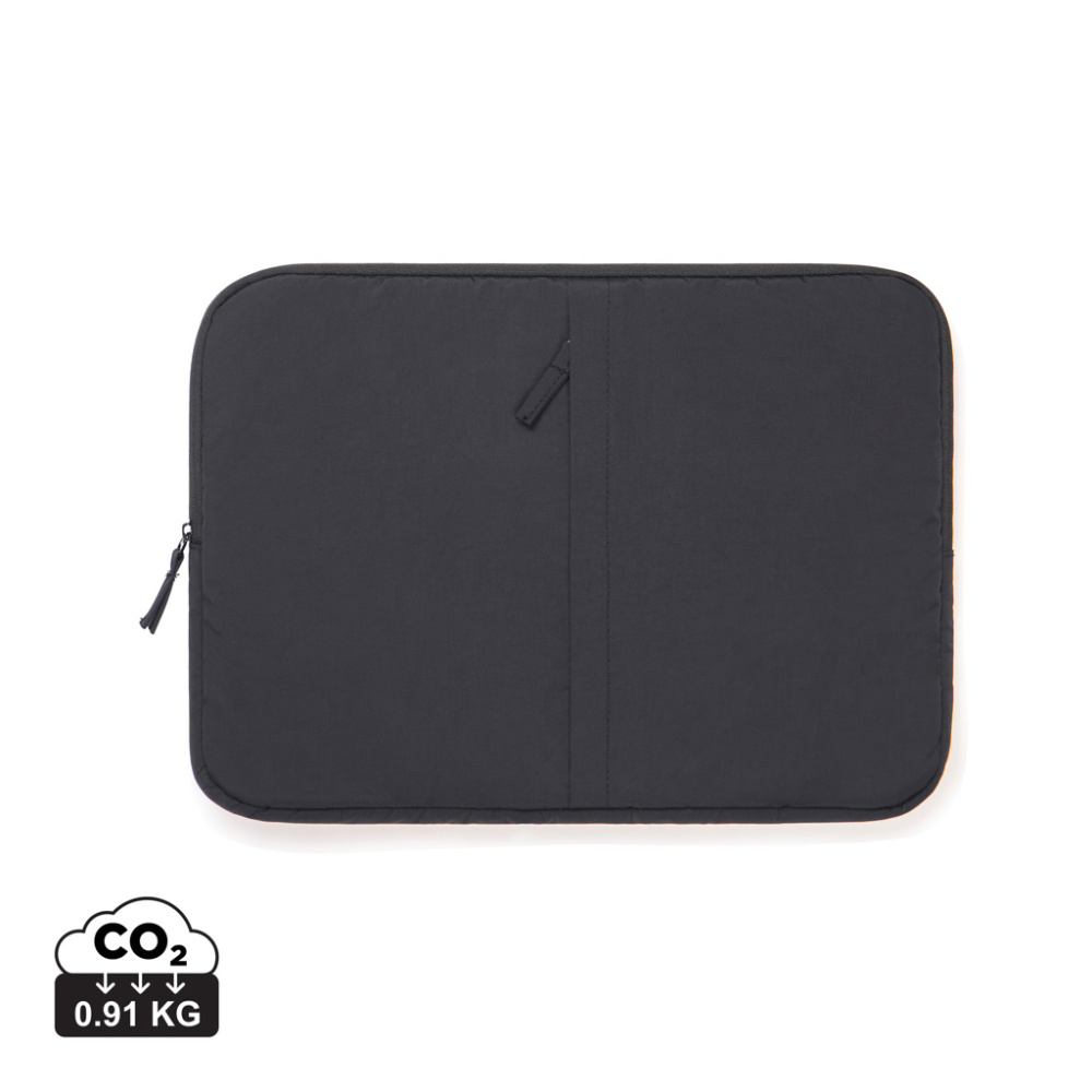 Logotrade promotional item image of: KENTO URBAN RCS recycled nylon 15.6 inch laptop sleeve