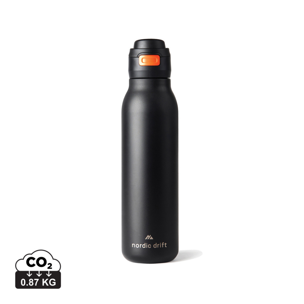 Logotrade advertising product picture of: Nordic Drift Trail RCS Single Wall Water Bottle 750ml