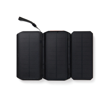 Logotrade business gift image of: Nordic Drift Titan 10.000mAh solar powerbank with 3 panels