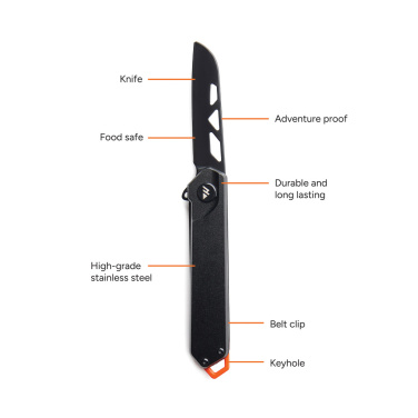 Logotrade advertising product picture of: Nordic Drift Adventure Folding knife