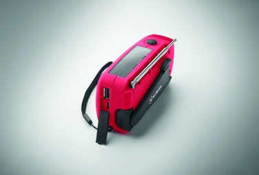 Logotrade business gift image of: Portable radio SOS with LED torch