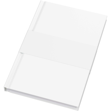 Logotrade promotional giveaway image of: Novella Brontë A5 glossy hard cover notebook - 100 sheets