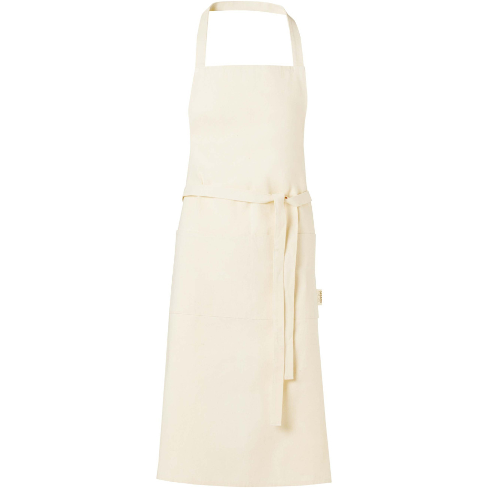 Logotrade corporate gift image of: Odisha 200 g/m² OCS organic apron
