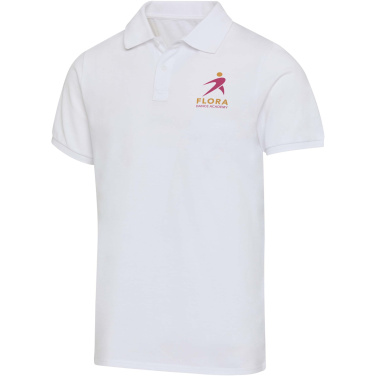 Logotrade business gift image of: Beryl 220 g/m² short sleeve unisex OCS organic recycled polo