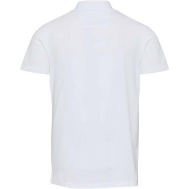 Logo trade promotional giveaways image of: Graphite 180 g/m² short sleeve unisex OCS organic polo
