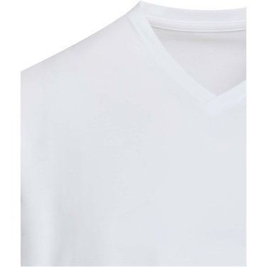 Logotrade business gift image of: Balfour 200 g/m² short sleeve v-neck unisex OCS organic t-shirt