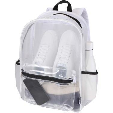 Logo trade promotional giveaways picture of: Mesh GRS recycled backpack 18L