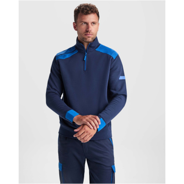 Logotrade promotional gift image of: Maverick 280 g/m2 men's half zip sweater